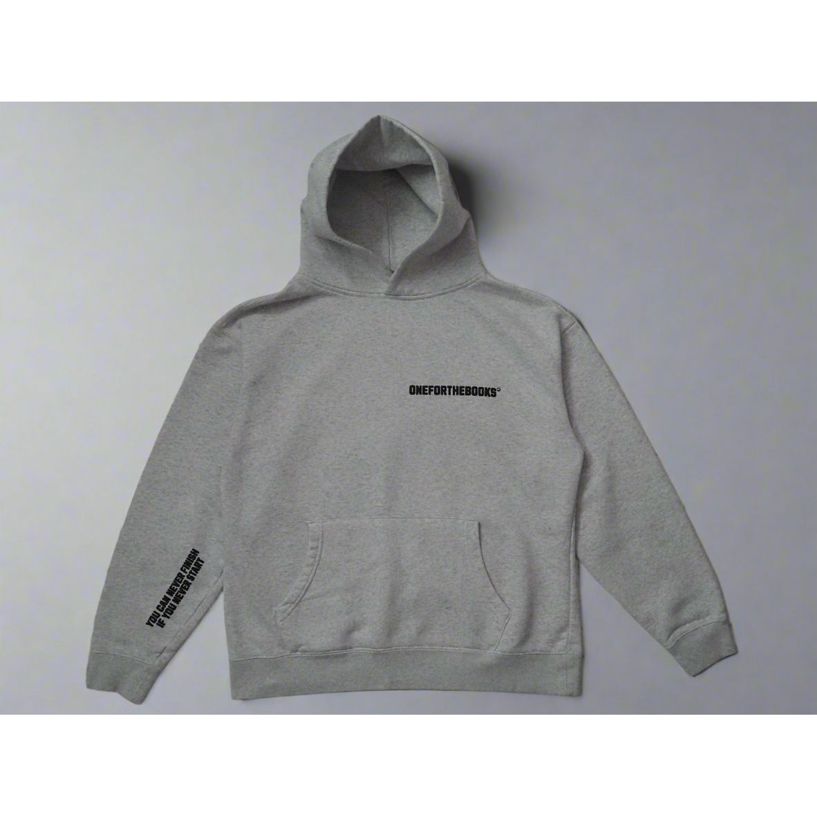 OFTB Starter Puff Hoodie (White Heather)